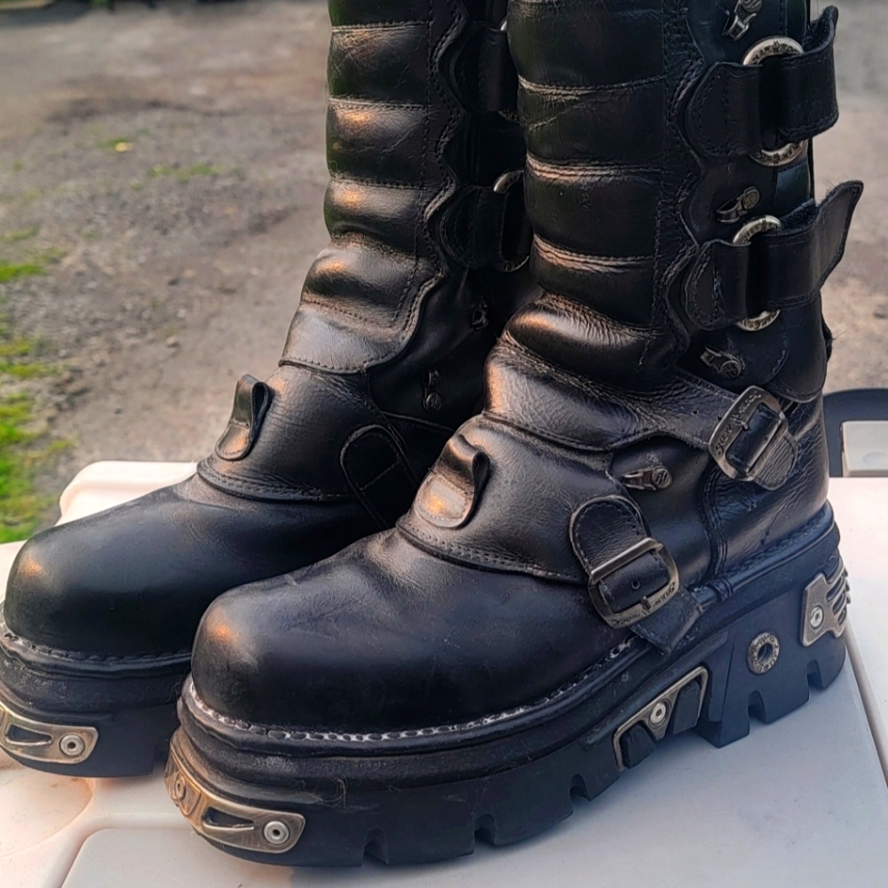 New Rock Reactor Boots
